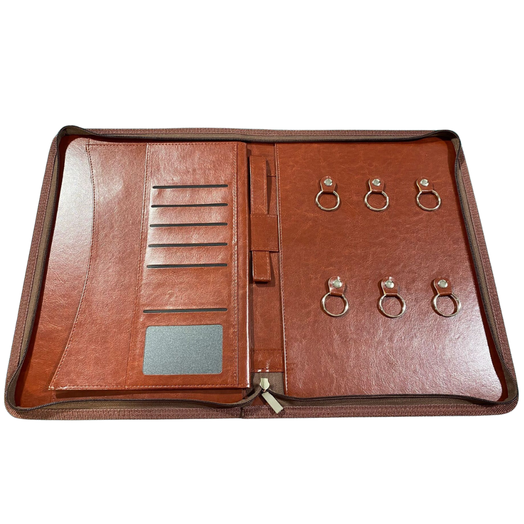 Real Estate Closing Folder – Secure Zipper Key Case