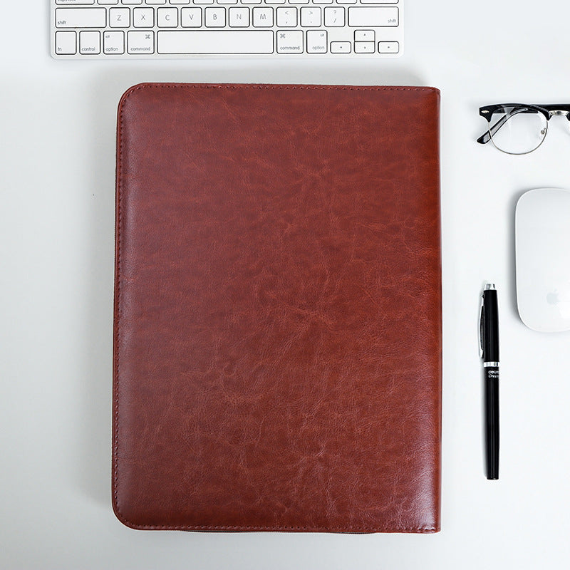 Real Estate Closing Folder – Secure Zipper Key Case